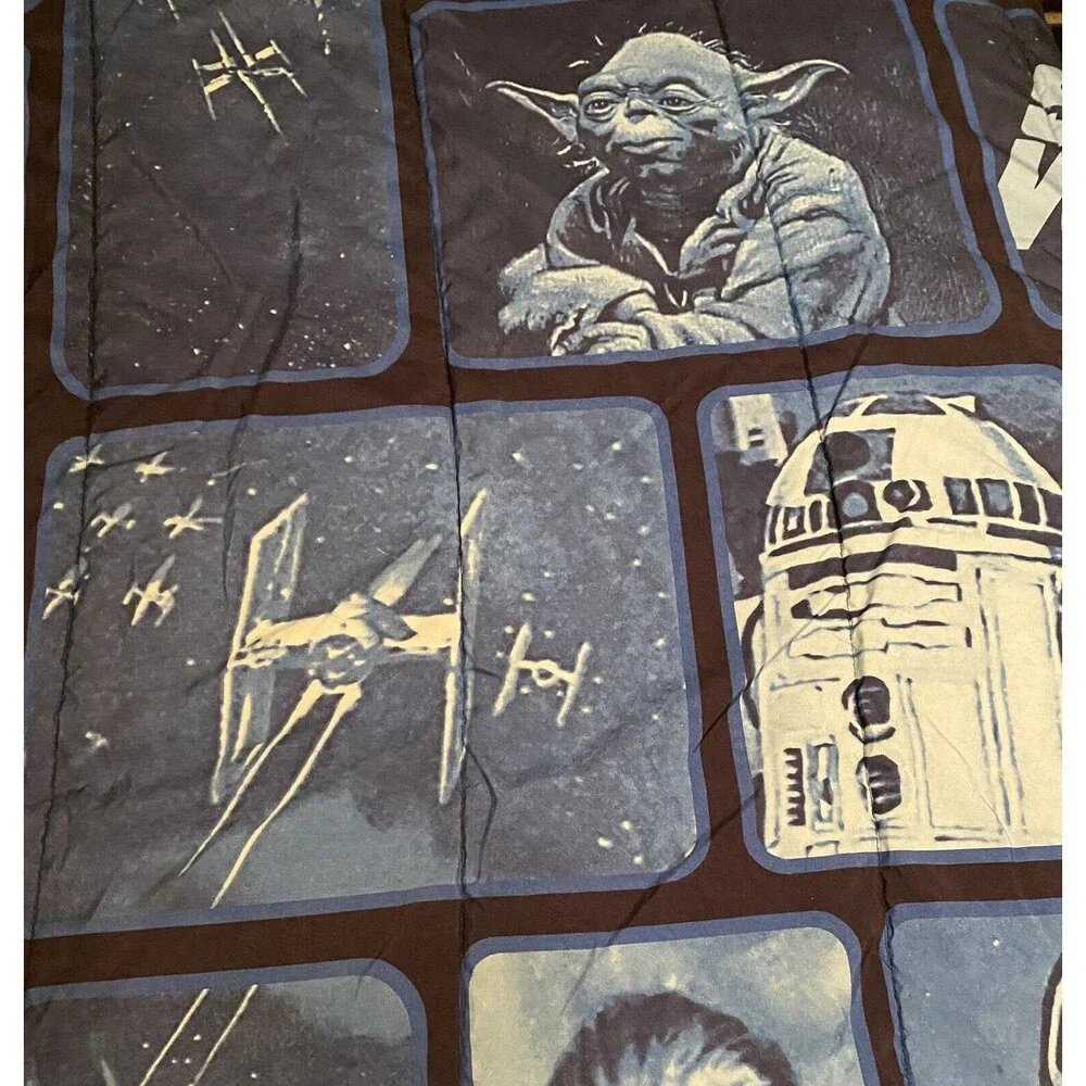 Vintage Star Wars Empire Strikes Back Comforter Twin/ Full 72x86 Jay Franco